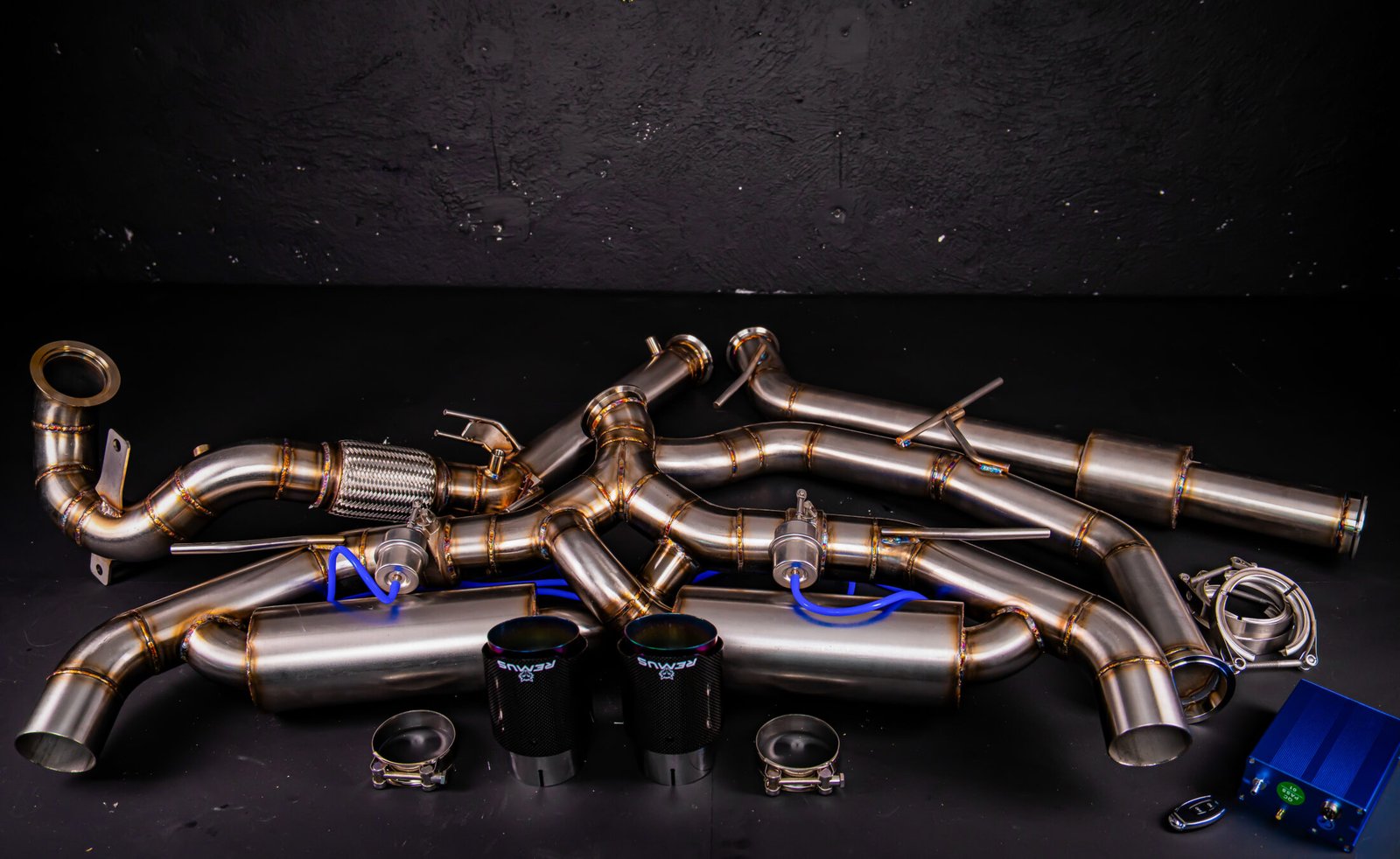 Volkswagen Golf Mk7.5 GTI / TCR – Scarico completo Valvetronic 76 mm - progetto TBG Motorsport - foto 4