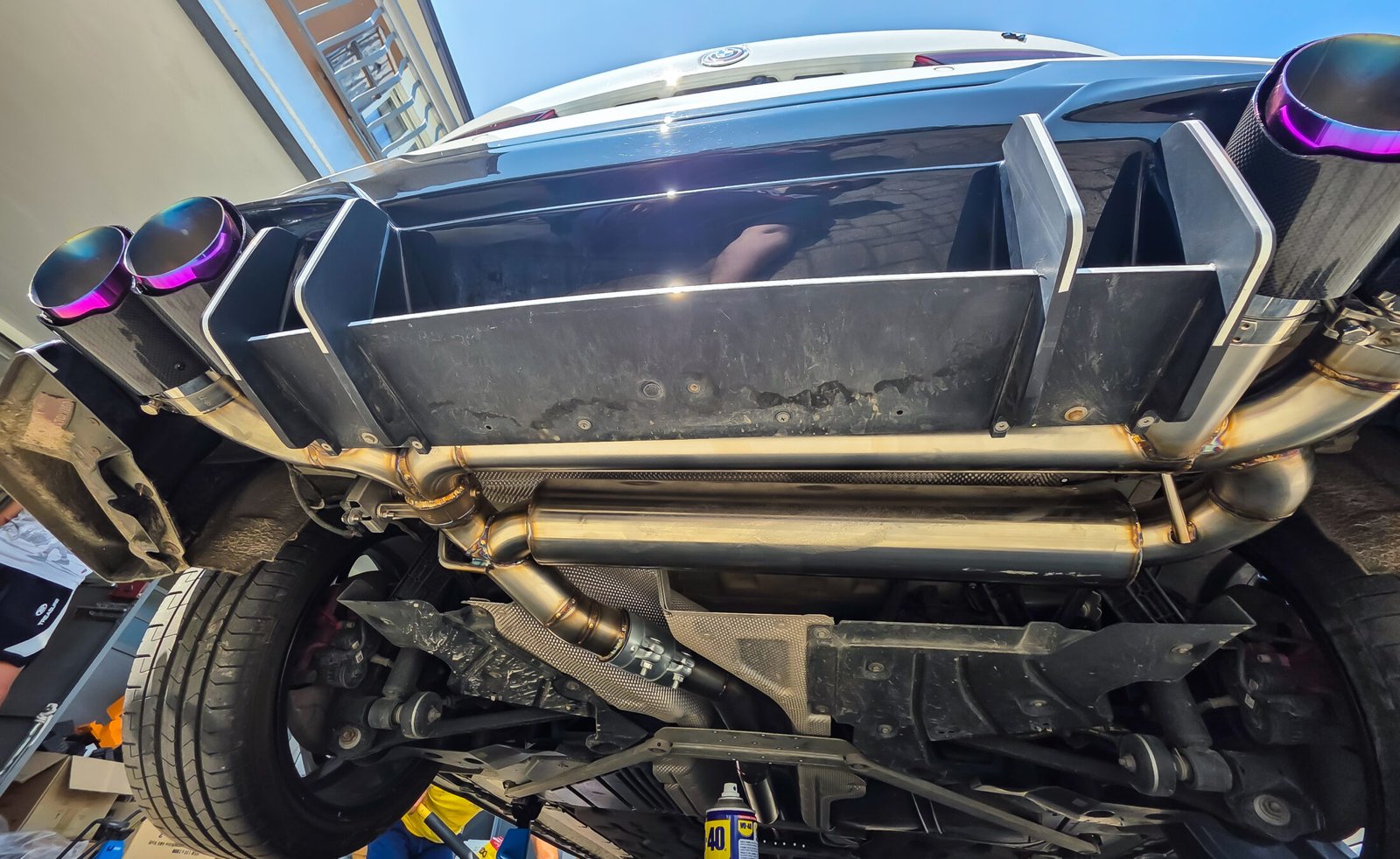 BMW 128ti F40 – Scarico Valvetronic 70 mm con valvola originale BMW - progetto TBG Motorsport - foto 8