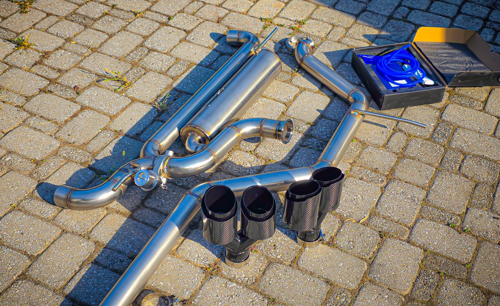 Audi A3 8V 1.4 TFSI 122 CV – Scarico Valvetronic in AISI 304L - progetto TBG Motorsport - foto 2