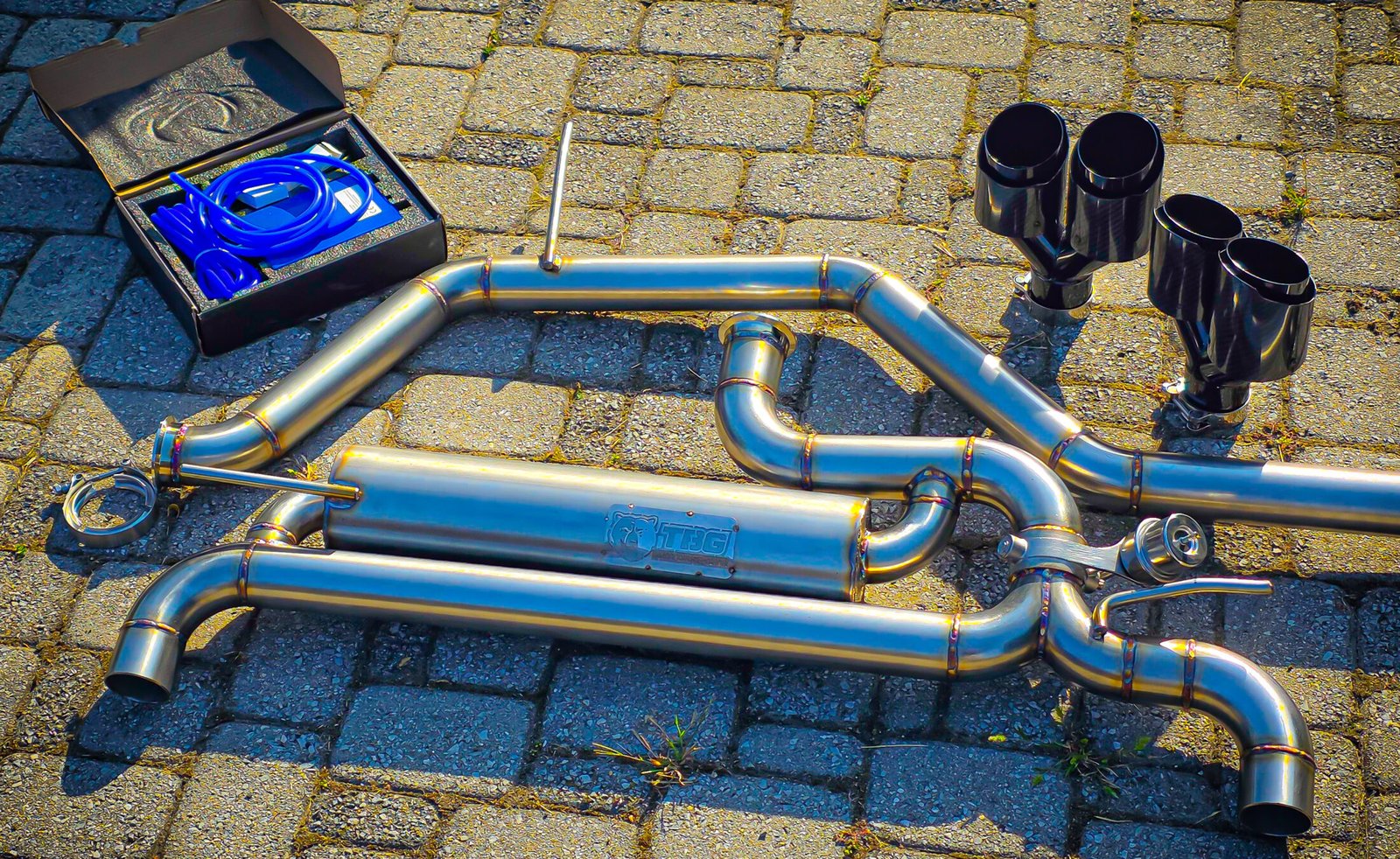 Audi A3 8V 1.4 TFSI 122 CV – Scarico Valvetronic in AISI 304L - progetto TBG Motorsport - foto 6