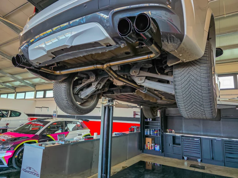 Scarico catback diretto Bmw x4 20d g02 190cv doppia uscita