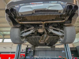 Scarico catback diretto Bmw x4 20d g02 190cv doppia uscita - foto 4