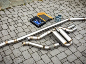 Scarico completo valvetronic Bmw 530D E60 euro3 218CV - foto 2