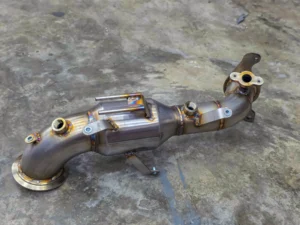 Downpipe 200 celle Suzuki Swift sport hybrid 1.4 bossterjet 129cv - foto 4