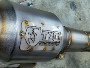 Downpipe 200 celle Suzuki Swift sport hybrid 1.4 bossterjet 129cv - foto 8
