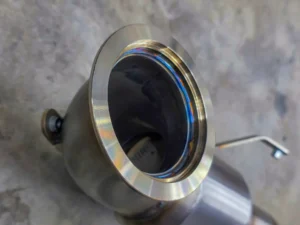 Downpipe 200 celle Suzuki Swift sport hybrid 1.4 bossterjet 129cv - foto 5